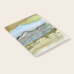 Mountains and River Watercolor Landscape abstract Notebook Gallery Image 1
