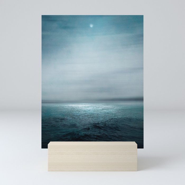 Sea Under Moonlight Mini Art Print Gallery Image 5