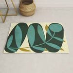 Abstract-botanical 43-2 Rug Gallery Image 1