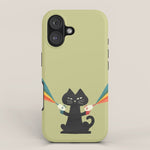 Ray gun cat iPhone Case Gallery Image 1