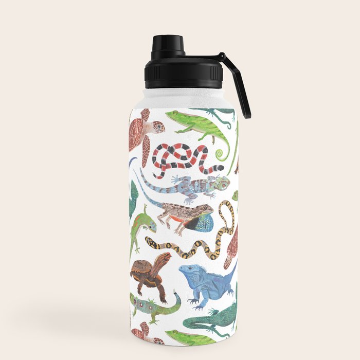 Endangered Reptiles Around the World Water Bottle Gallery Image 5