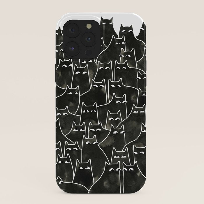 Suspicious Cats iPhone Case Gallery Image 40
