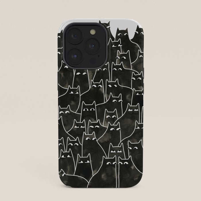 Suspicious Cats iPhone Case Gallery Image 35