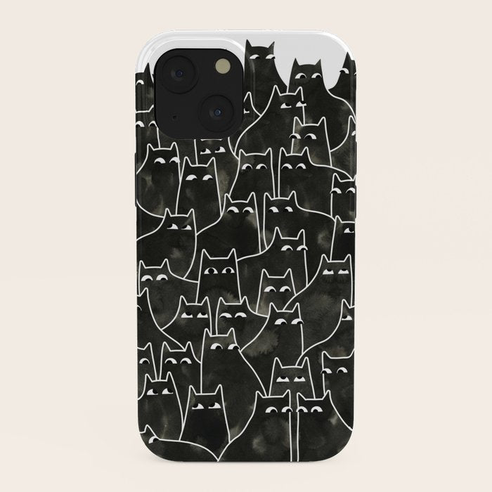Suspicious Cats iPhone Case Gallery Image 38