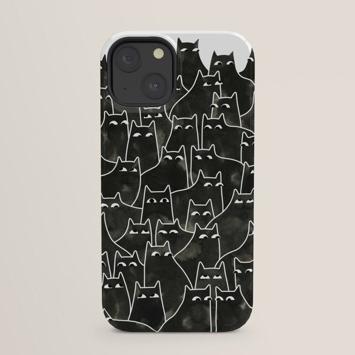 Suspicious Cats iPhone Case Gallery Image 21