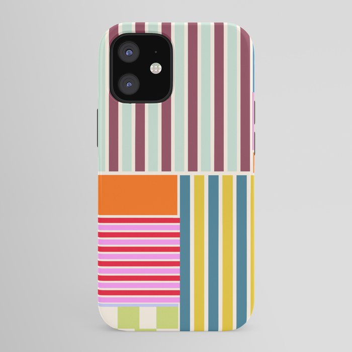 Playful patchwork iPhone Case Gallery Image 41