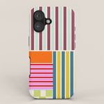 Playful patchwork iPhone Case Gallery Image 1
