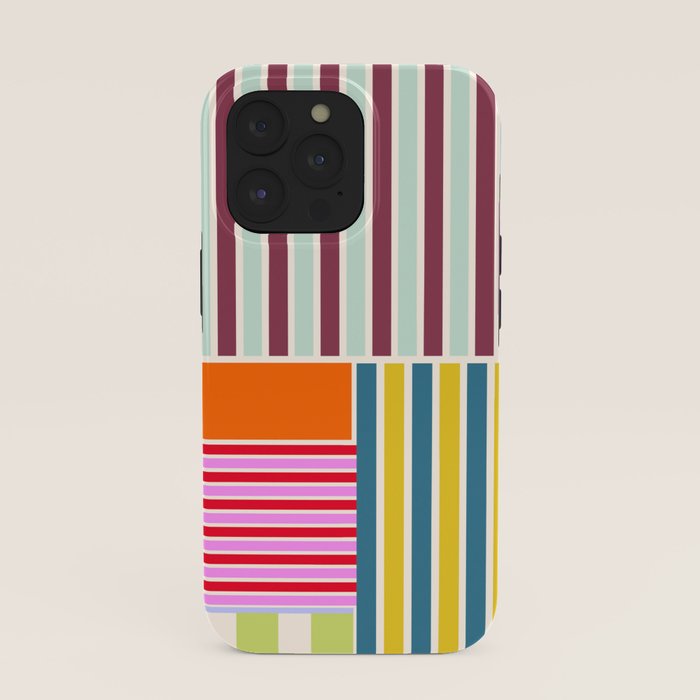 Playful patchwork iPhone Case Gallery Image 39