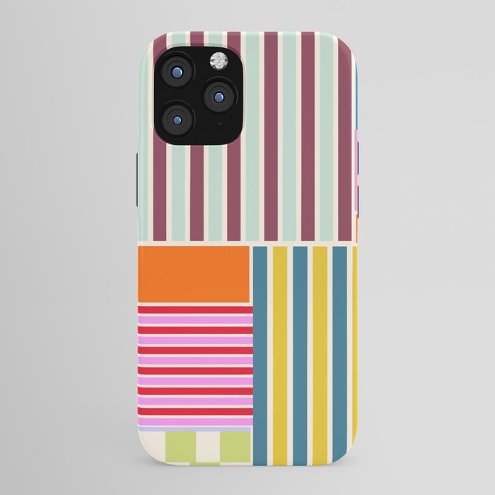 Playful patchwork iPhone Case Gallery Image 43