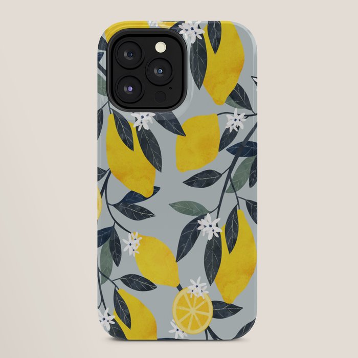 Lemons pattern iPhone Case Gallery Image 28