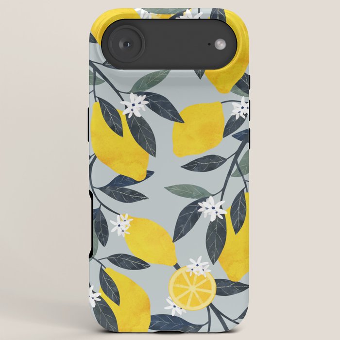 Lemons pattern iPhone Case Gallery Image 6
