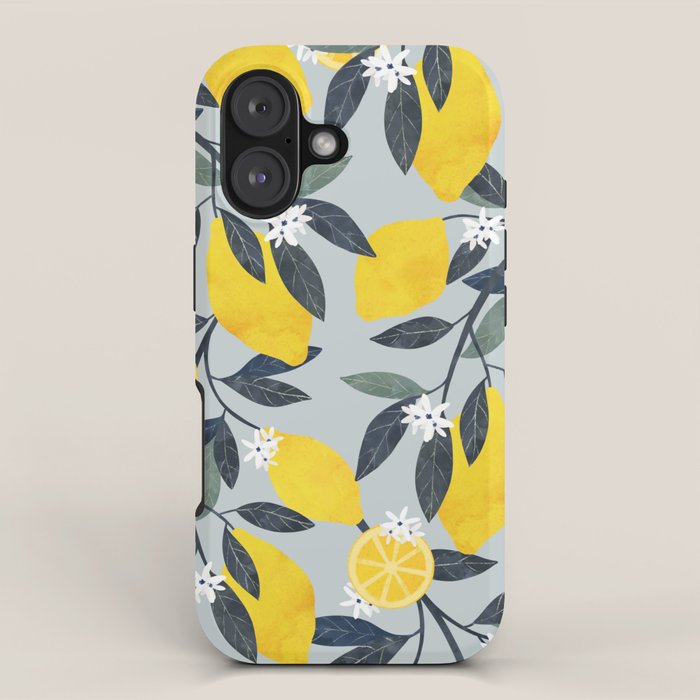 Lemons pattern iPhone Case Gallery Image 1