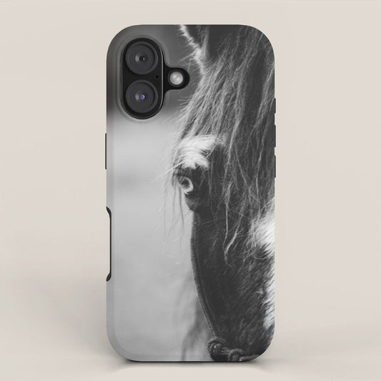 Blue Eye - horse photography iPhone Case Gallery Image 1