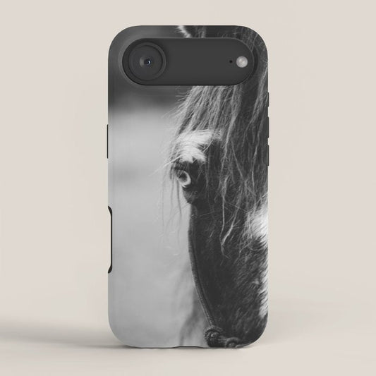 Blue Eye - horse photography iPhone Case Gallery Image 2