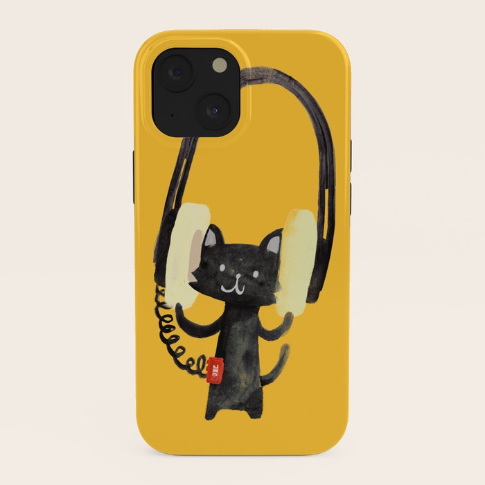 I Love Huge Headphone iPhone Case Gallery Image 38