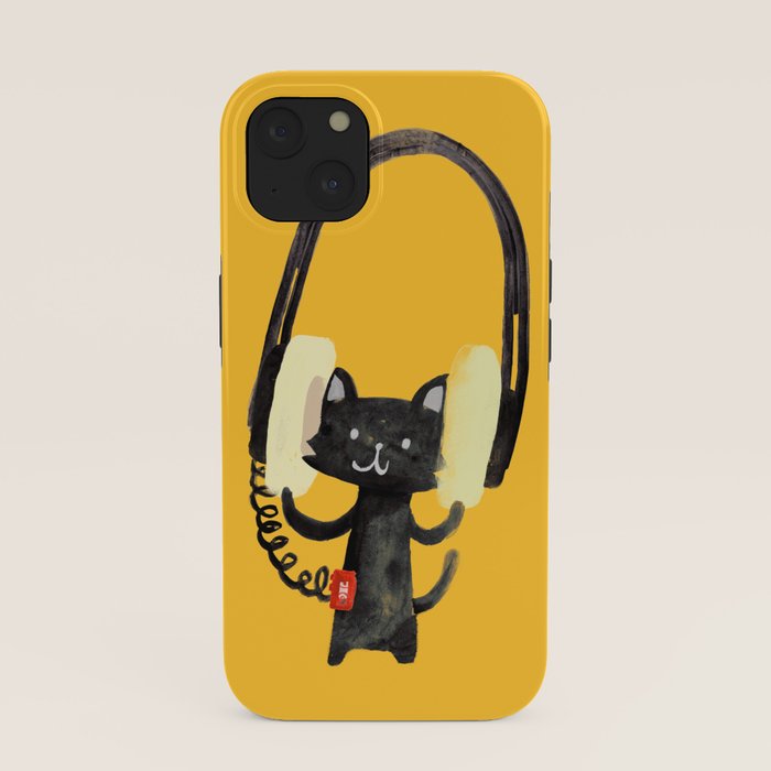 I Love Huge Headphone iPhone Case Gallery Image 37