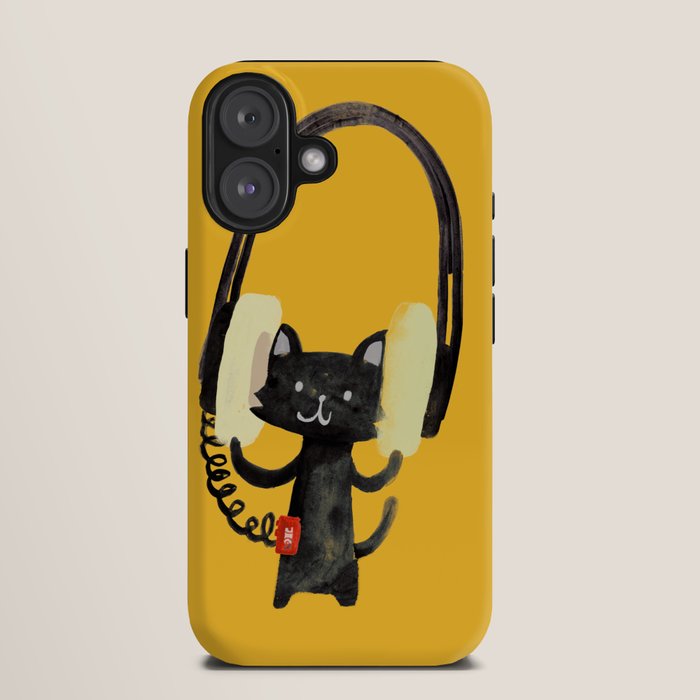 I Love Huge Headphone iPhone Case Gallery Image 9