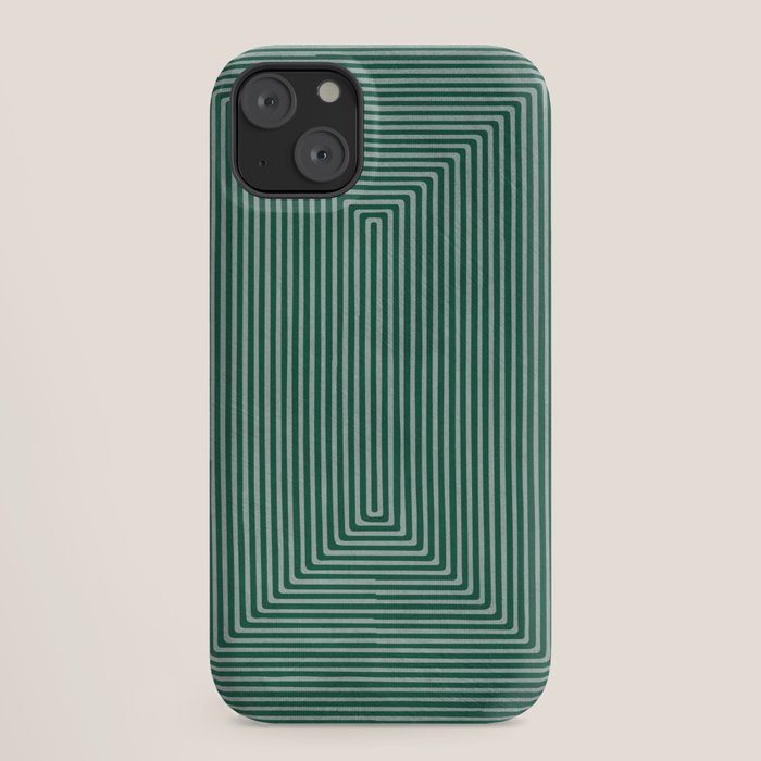 Green Black Abstract Geometric Design Artwork iPhone Case Gallery Image 18