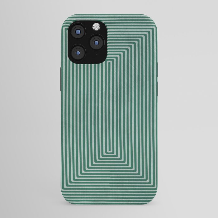 Green Black Abstract Geometric Design Artwork iPhone Case Gallery Image 43