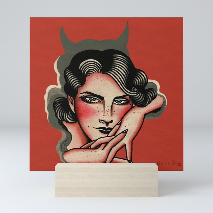Evil Woman (Don't you play your games on me) Mini Art Print Gallery Image 5
