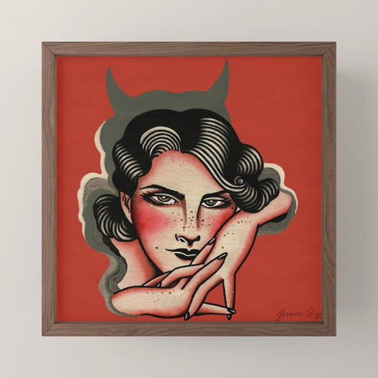 Evil Woman (Don't you play your games on me) Mini Art Print Gallery Image 2