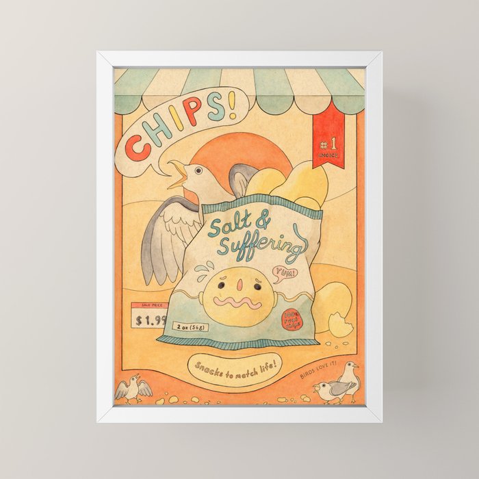 Chips Mini Art Print Gallery Image 4