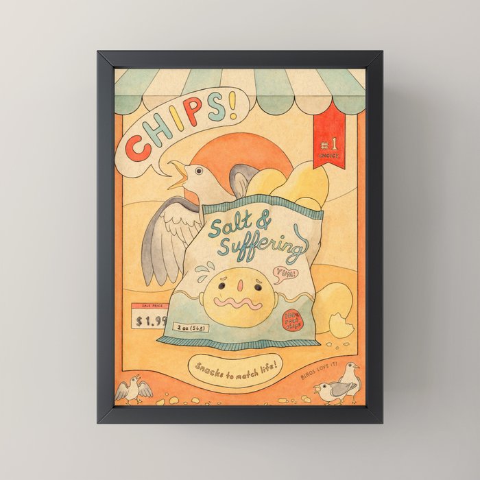 Chips Mini Art Print Gallery Image 3