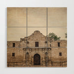 The Alamo Wood Wall Art Gallery Image 1