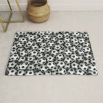 Soccer balls Rug Gallery Image 1