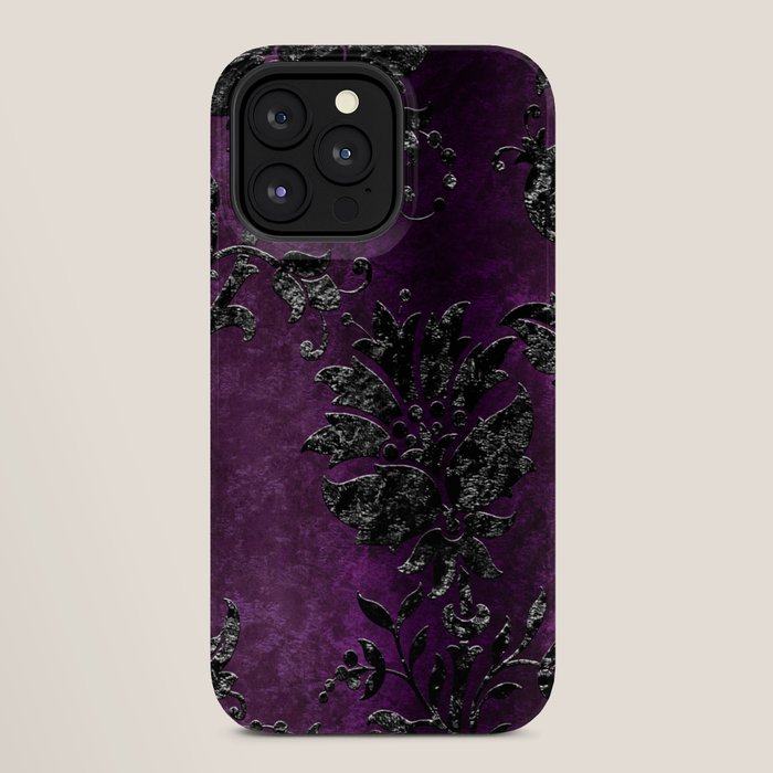 Embossed Black Velvet 04 iPhone Case Gallery Image 28