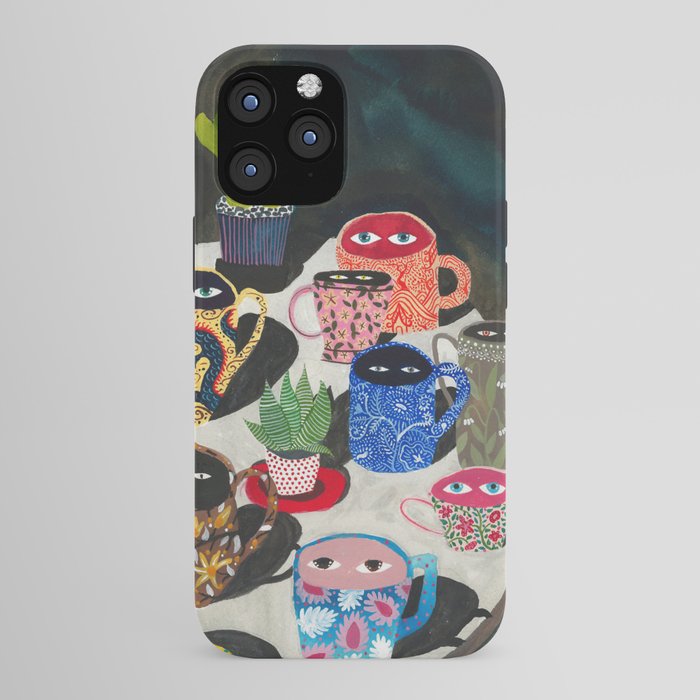 Suspicious mugs iPhone Case Gallery Image 43