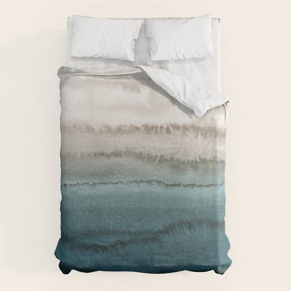 WITHIN THE TIDES - CRASHING WAVES TEAL Duvet Cover Gallery Image 6