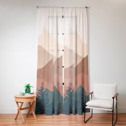 Sunset 01 Window Curtain Gallery Image 16