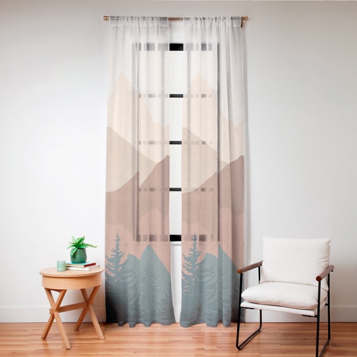 Sunset 01 Window Curtain Gallery Image 20