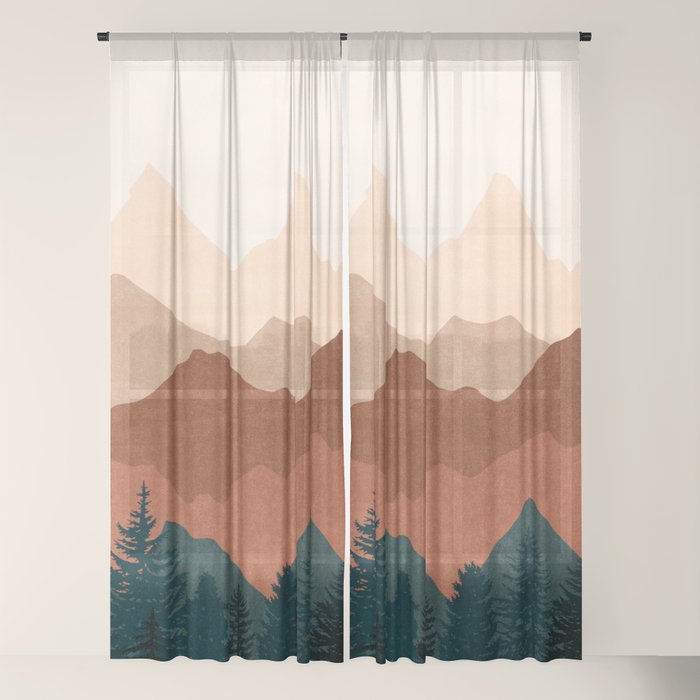 Sunset 01 Window Curtain Gallery Image 22
