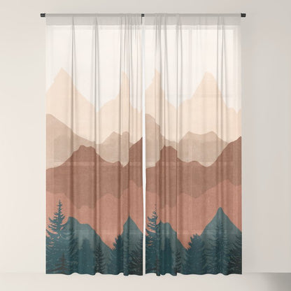 Sunset 01 Window Curtain Gallery Image 22