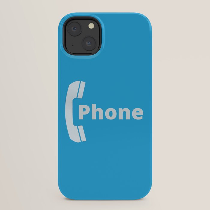 Vintage Pay Phone Booth Old School Retro Telephone Blue Sign iPhone Case Gallery Image 30