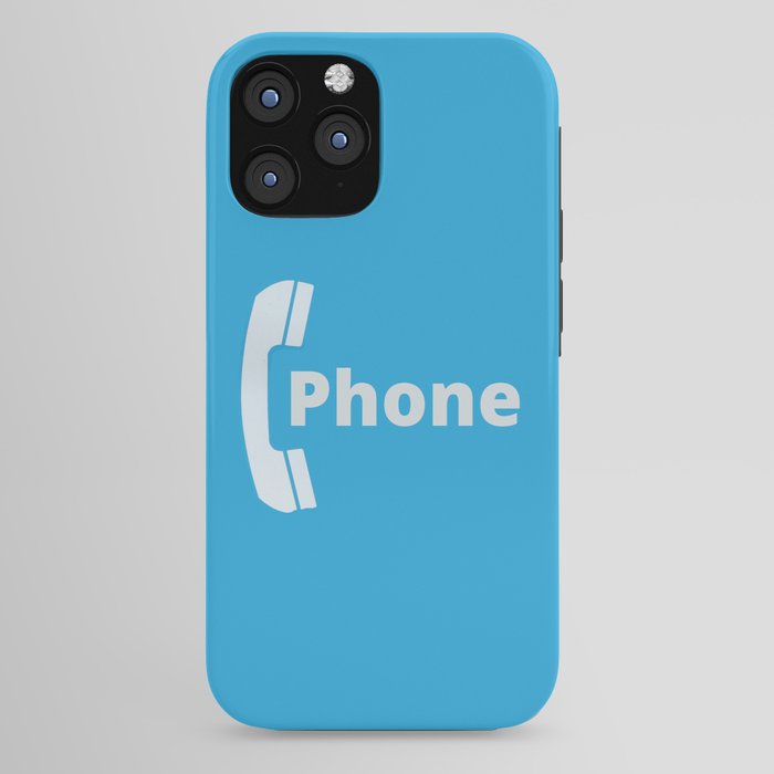 Vintage Pay Phone Booth Old School Retro Telephone Blue Sign iPhone Case Gallery Image 44