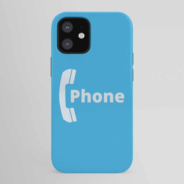 Vintage Pay Phone Booth Old School Retro Telephone Blue Sign iPhone Case Gallery Image 41