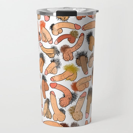 Weenies Peens Schlongs Travel Mug Gallery Image 1
