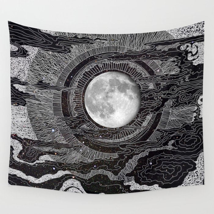 Moon Glow Wall Tapestry Gallery Image 1
