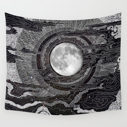 Moon Glow Wall Tapestry Gallery Image 1