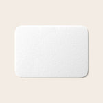 White Bath Mat Gallery Image 1