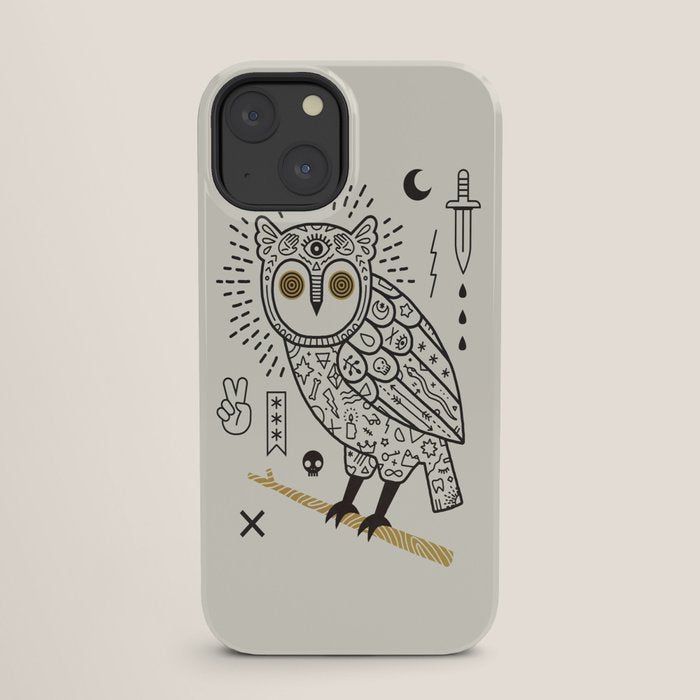 Hypno Owl iPhone Case Gallery Image 25