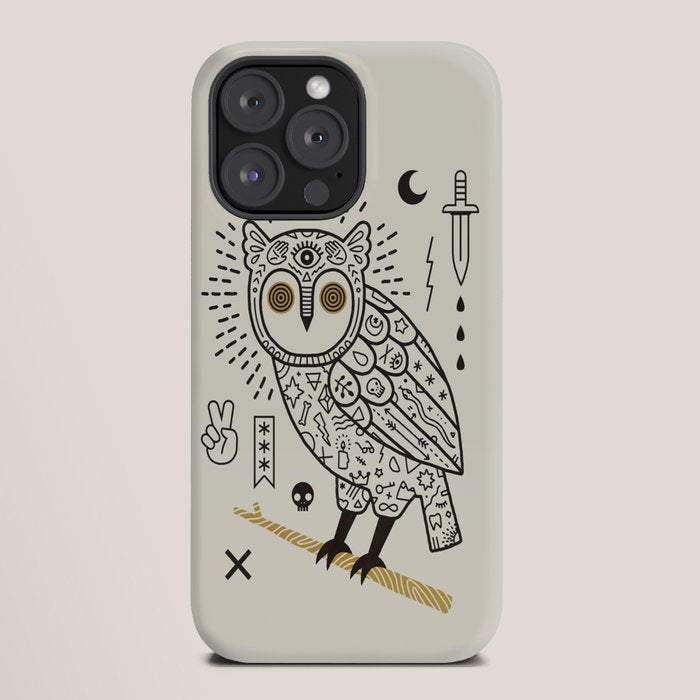 Hypno Owl iPhone Case Gallery Image 20