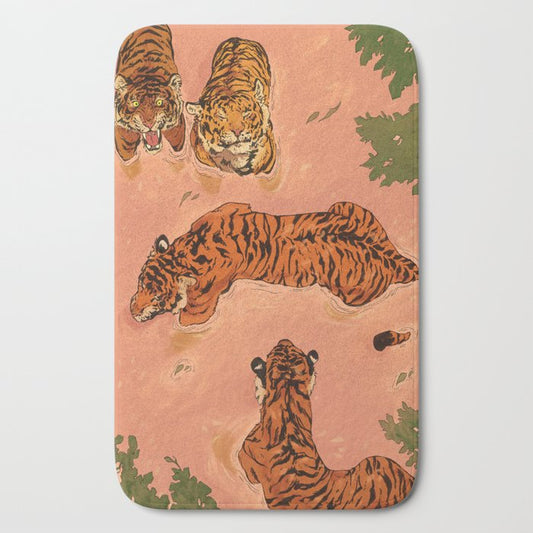 Tiger Beach Bath Mat Gallery Image 2