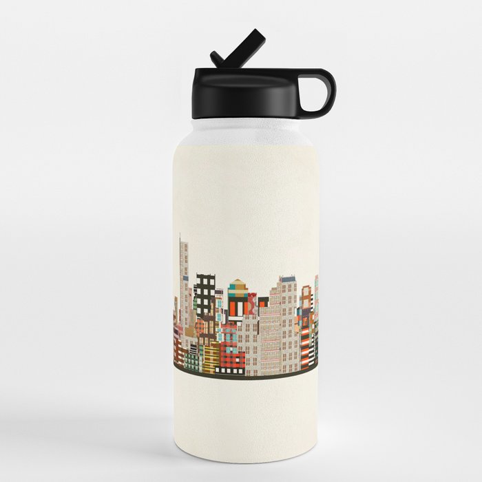 boston city skyline Water Bottle Gallery Image 4