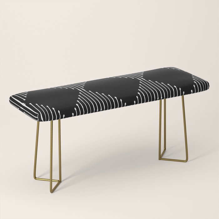 Geo (Black) Bench Gallery Image 2