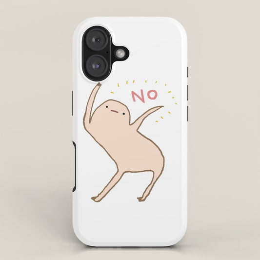 Honest Blob Says No iPhone Case Gallery Image 1