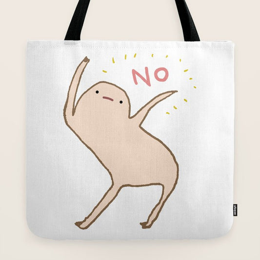 Honest Blob Says No Tote Bag Gallery Image 2